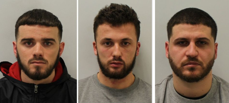 EMRAT/ Burgosen 3 anëtarët e Hellbanianz në Londër (FOTO)