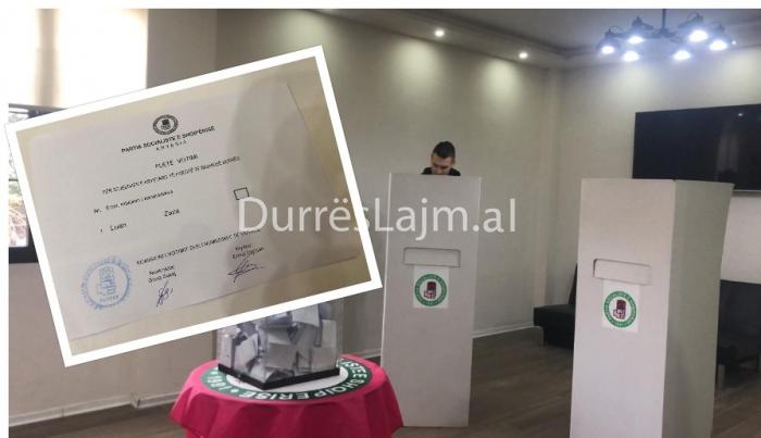 Sot votohet për zgjedhjen e kreut të PS-së Durrës, kandidat vetëm Luan Zaza (VIDEO+FOTO)