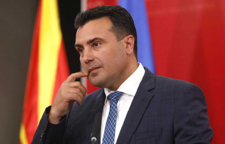 Kryeministri i Maqedonisë së Veriut Zoran Zaev firmos dorëheqjen