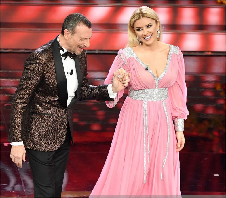 Alketa Vejsiu “vodhi” dy minuta më shumë nga “Sanremo”, Amadeus flet për veprimin e papritur