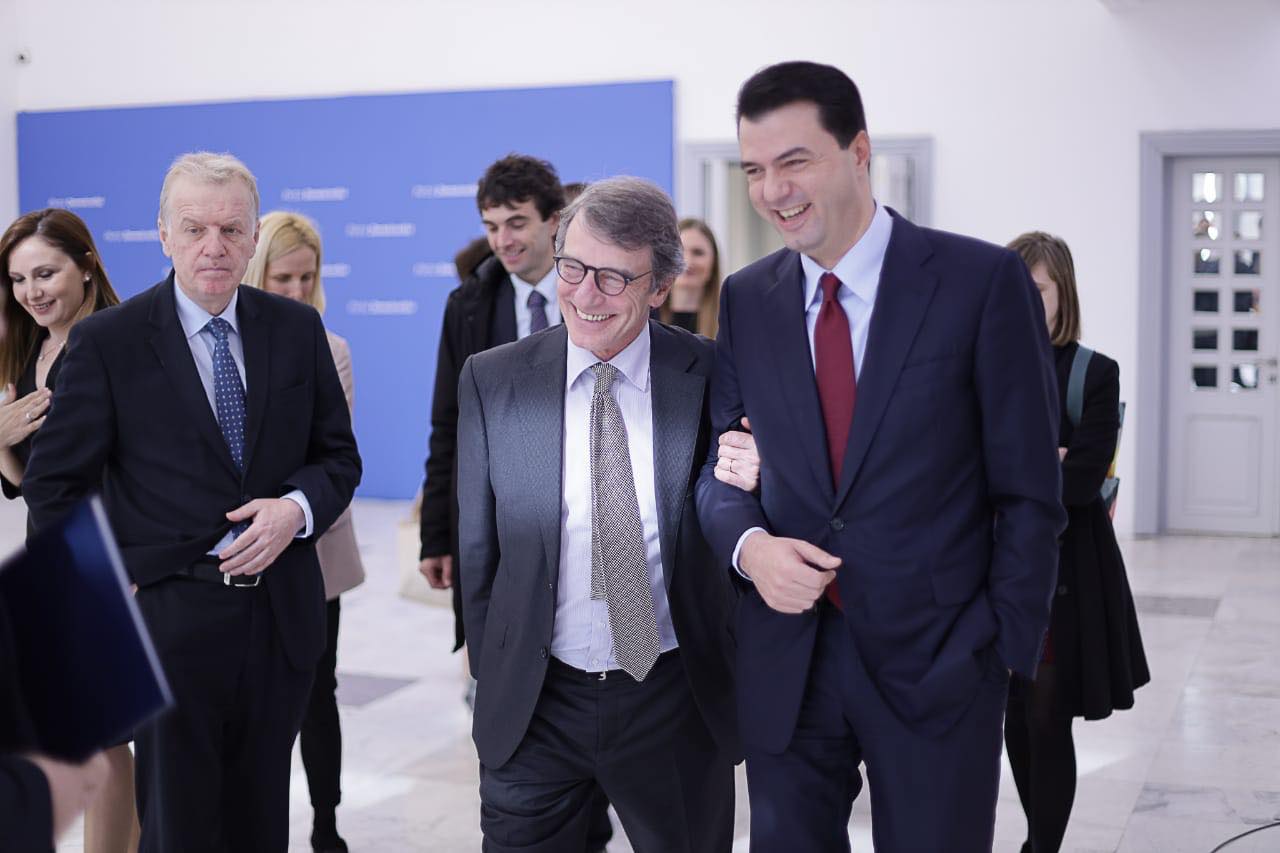 Takimi me Presidentin e PE, Basha: Opozita e bashkuar po bën gjithçka për hapjen e negociatave me BE