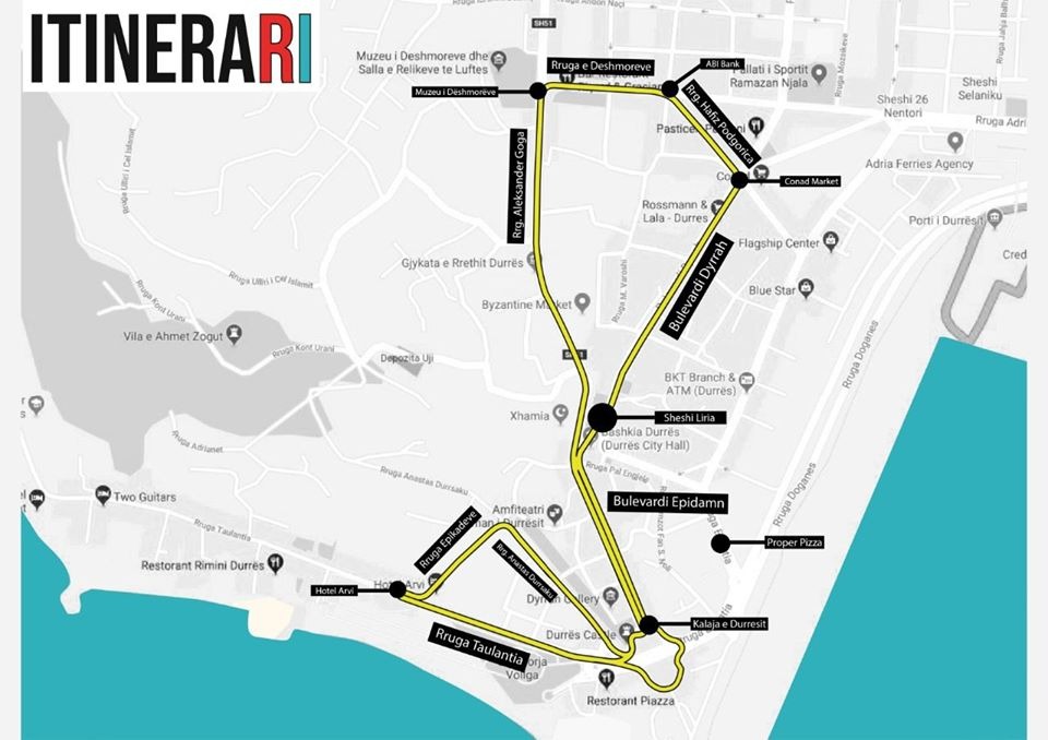 “Një hap për Durrësin”, rrugët që do bllokohen nesër për marshimin në qytet
