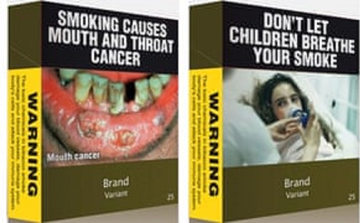 Pamjet e rënda që do shihni në paketat e cigareve që do blini në Shqipëri (FOTO)