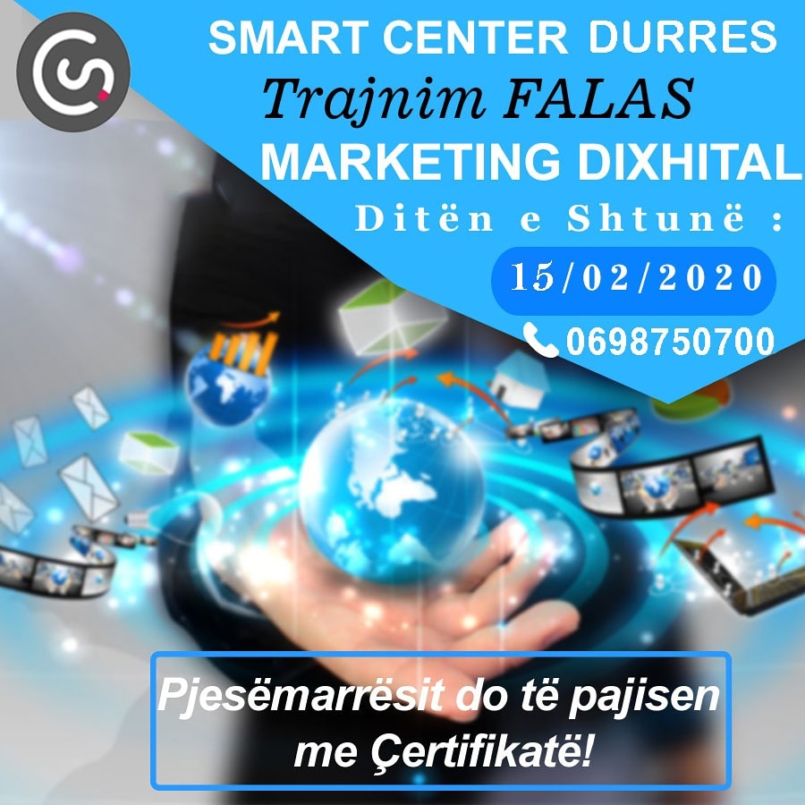 “Smart Center” në Durrës ofron trajnim falas këtë fundjavë
