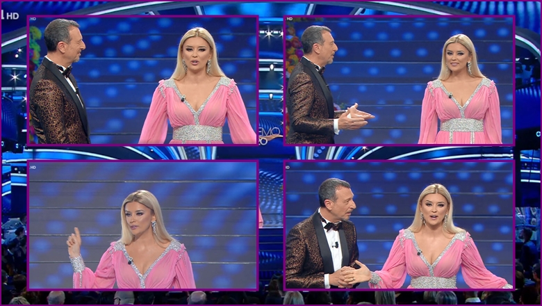 Alketa Vejsiu në Sanremo: Ndihem si Roberto Benigni