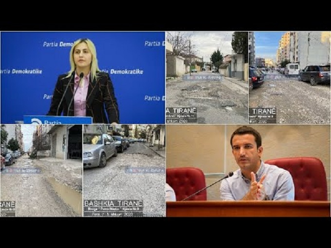 PD, Veliajt: Rrugët e Tiranës janë në gjendje të mjerueshme