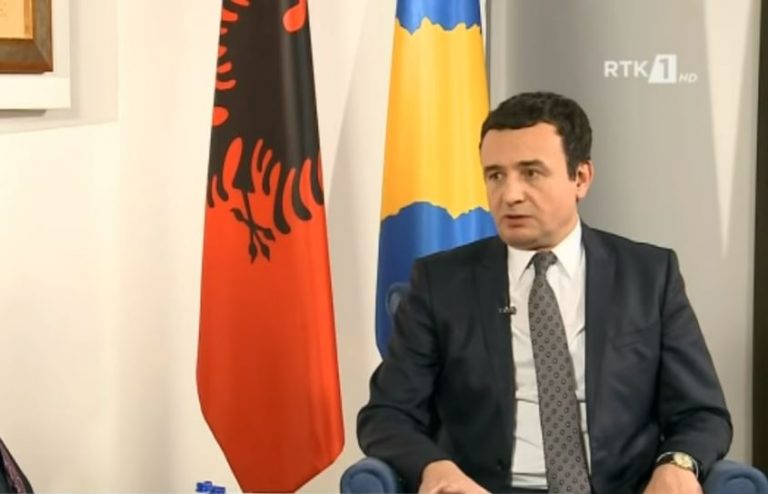 Kurti: Taksa 100% hiqet sapo të vendoset reciprociteti