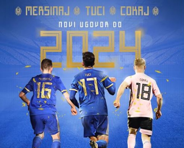 Lokomotiva në Kroaci iu rinovon kontratën tre lojtarëve shqiptarë