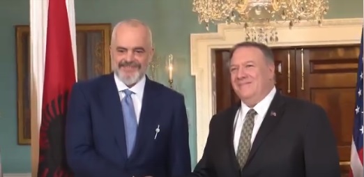 Rama takon Sekretarin Amerikan të Shtetit