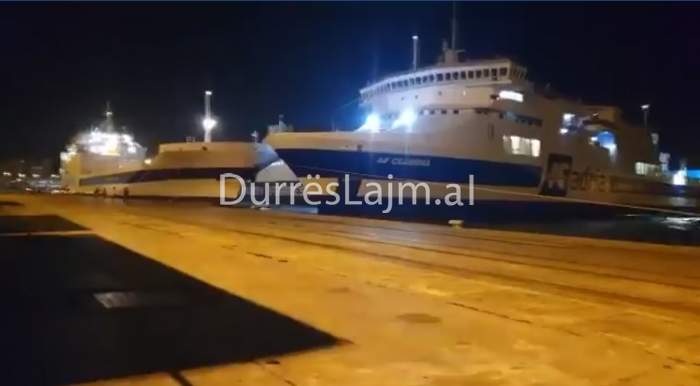 Incidenti mes tre trageteve në Durrës, DPD merr vendim për tragetet e linjës së Barit (VIDEO)