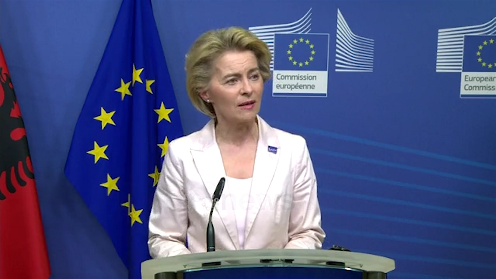 Von der Leyen: Ka ardhur koha të fillojmë me hapjen e negociatave me Shqipërinë