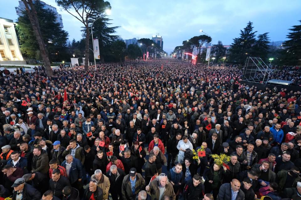 Berisha: Populli i vendosur të mbrojë Kushtetutën e të përmbysë narkoshtetin dhe puçin e tij