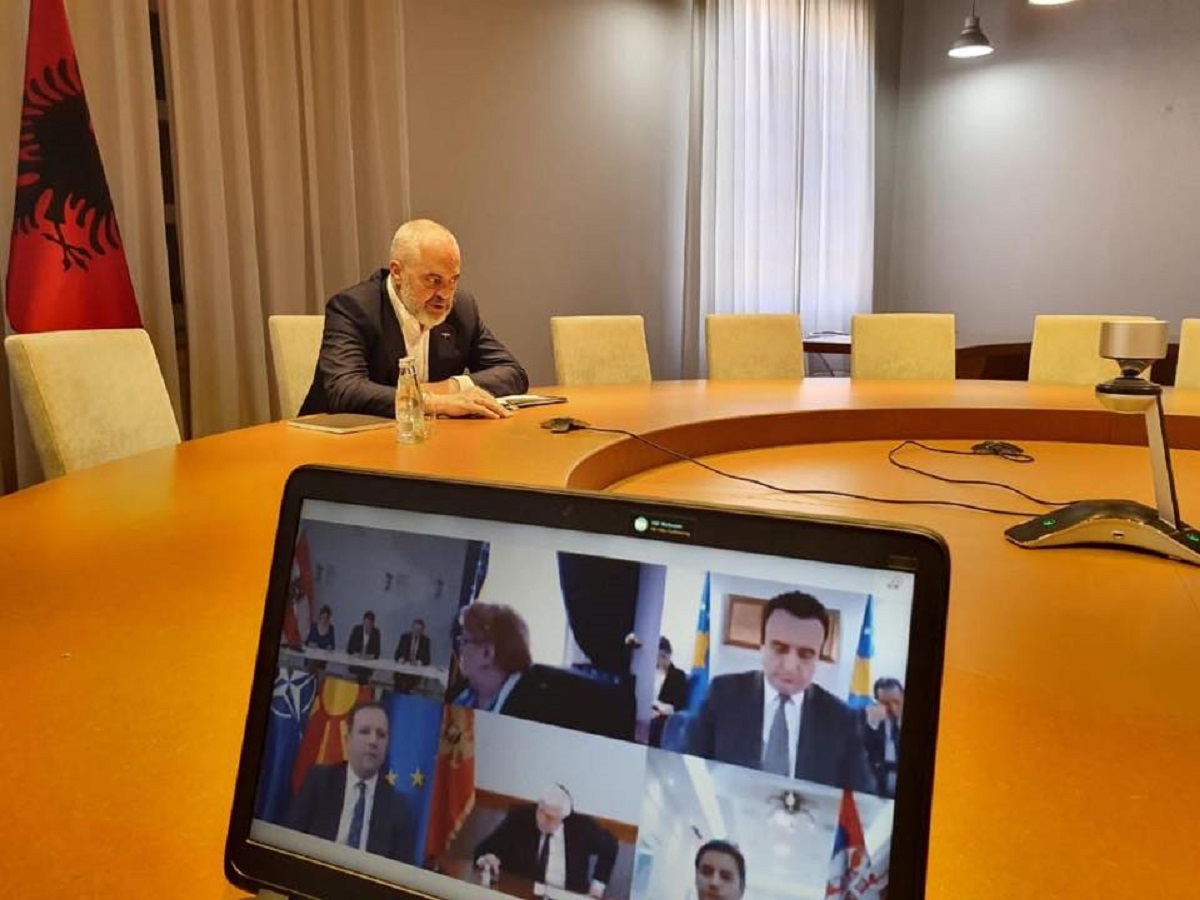 Kryeministrat e Ballkanit Perëndimor dhe Kancelari i Austrisë zhvillojnë mbledhje online