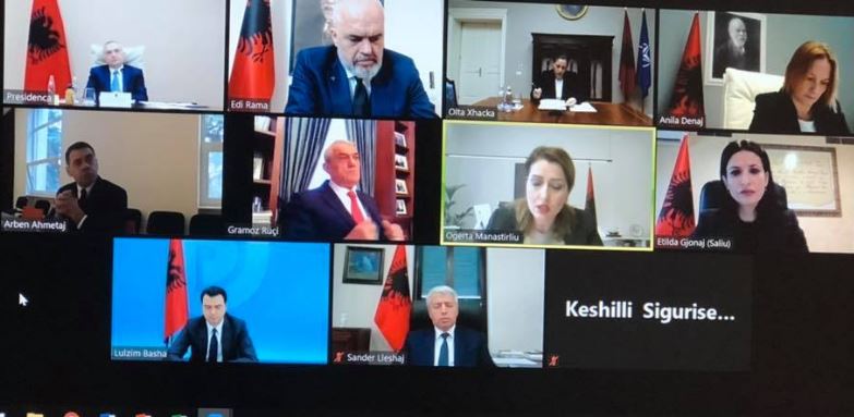 Përfundon pas tre orësh mbledhja e Këshillit Kombëtar të Sigurisë