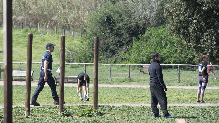Roma nuk bindet, sport në natyrë, ndërhyn policia