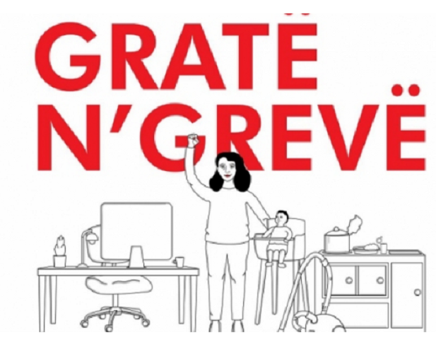 Kosovë, gratë marshojnë dhe hyjnë në grevë për 8 Mars