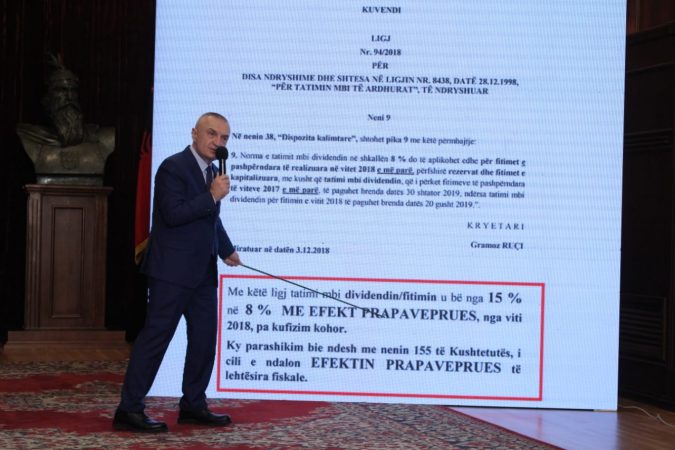 Meta: Ligji i dividentit, rast flagrant i dhunimit të Kushtetutës! Së shpejti kallëzim në SPAK