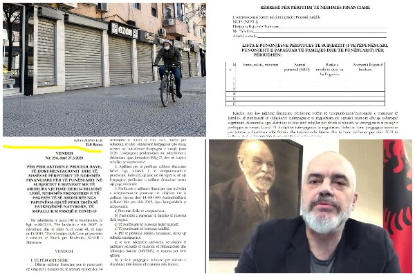 Vendimi/ Formulari dhe kushtet që duhet të plotësojë biznesi i vogël për të përfituar rrogën nga qeveria