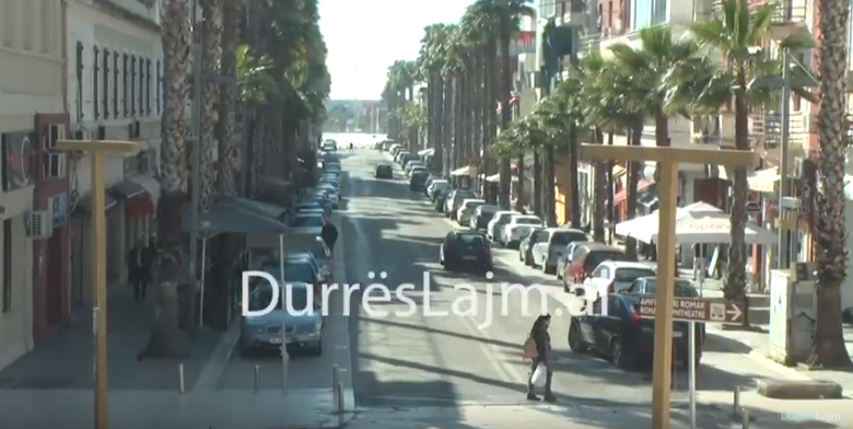 Durrësi i qetë me ambiente të boshatisura- Si paraqitet gjendja sot në qytet (VIDEO)