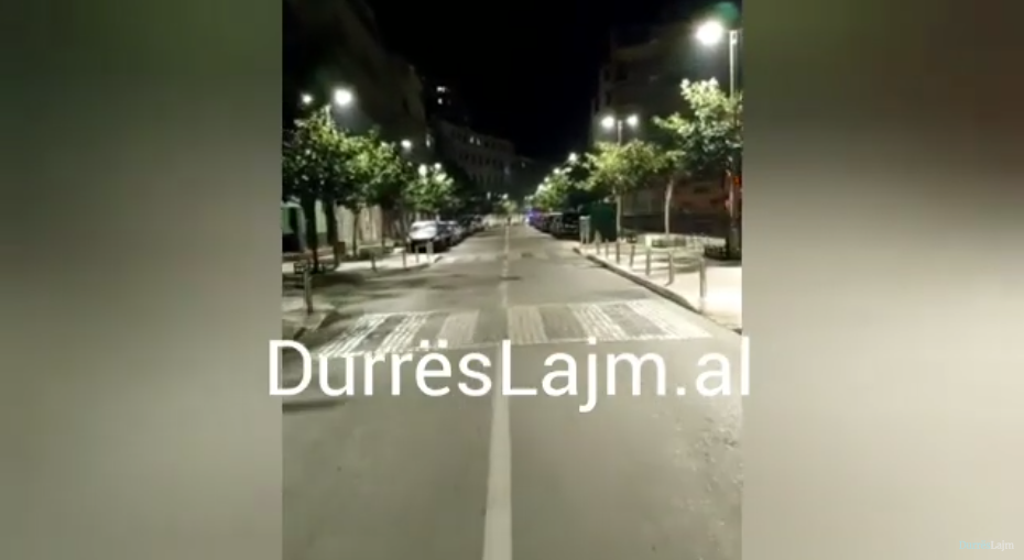 Durrësi respekton karantinën, rrugët tërësisht bosh (VIDEO)