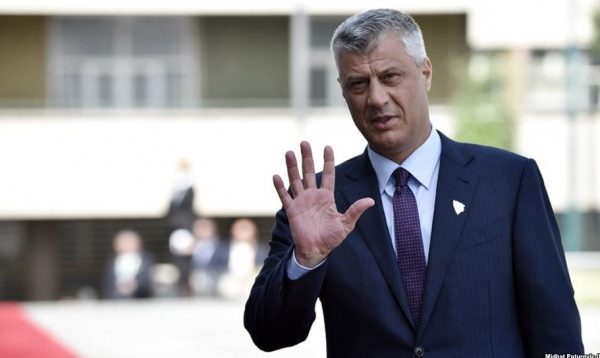 Kallëzimi i Ministrisë së Brendshme, presidenti i Kosovës Hashim Thaçi rrezikon 5 vite burg