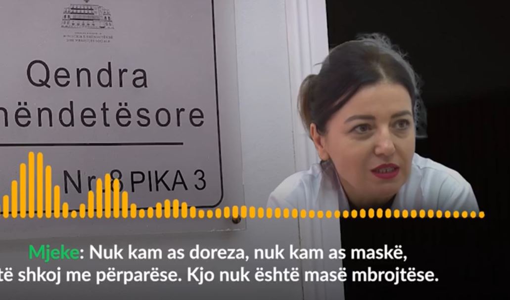 PD publikon audion: Mjekët s’kanë doreza, as ujë, maskat me numër