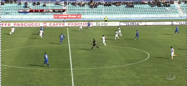 Barazim në Durrës, Flamurtari tregohet kockë e fortë për Teutën