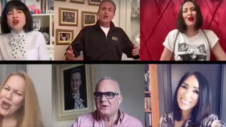 Yjet shqiptarë bëhen bashkë, risjellin këngën kushtuar mjekëve