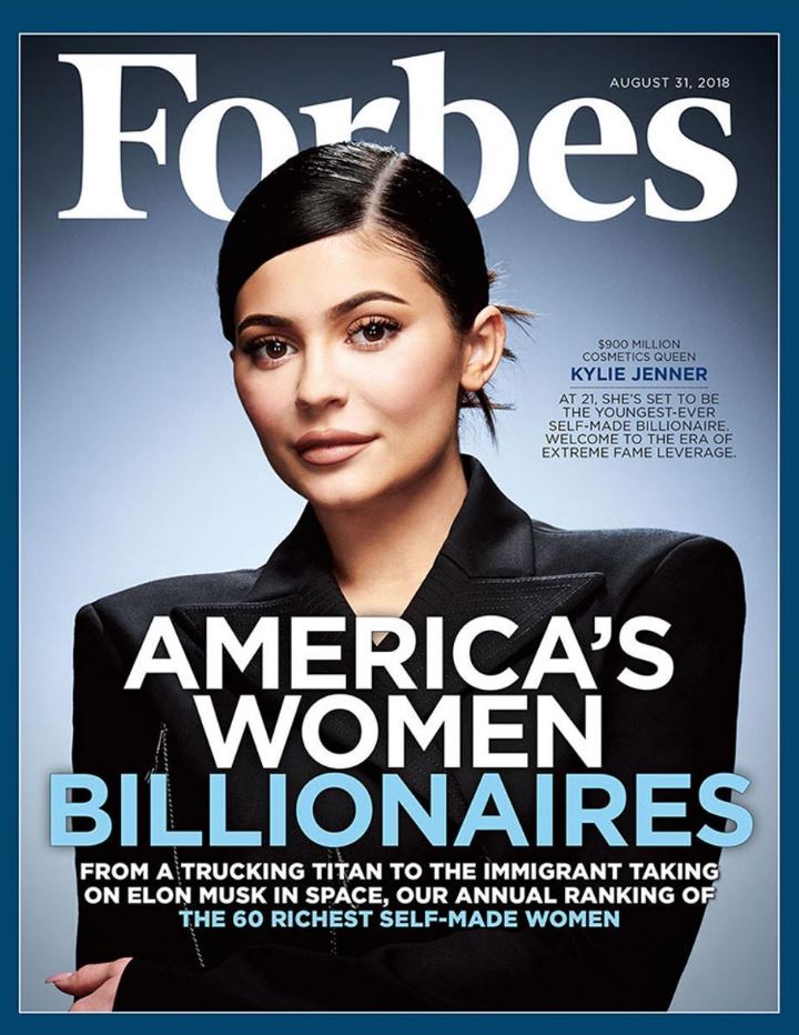 Kylie Jenner shpallet sërish miliarderja më e re “self-made” në botë