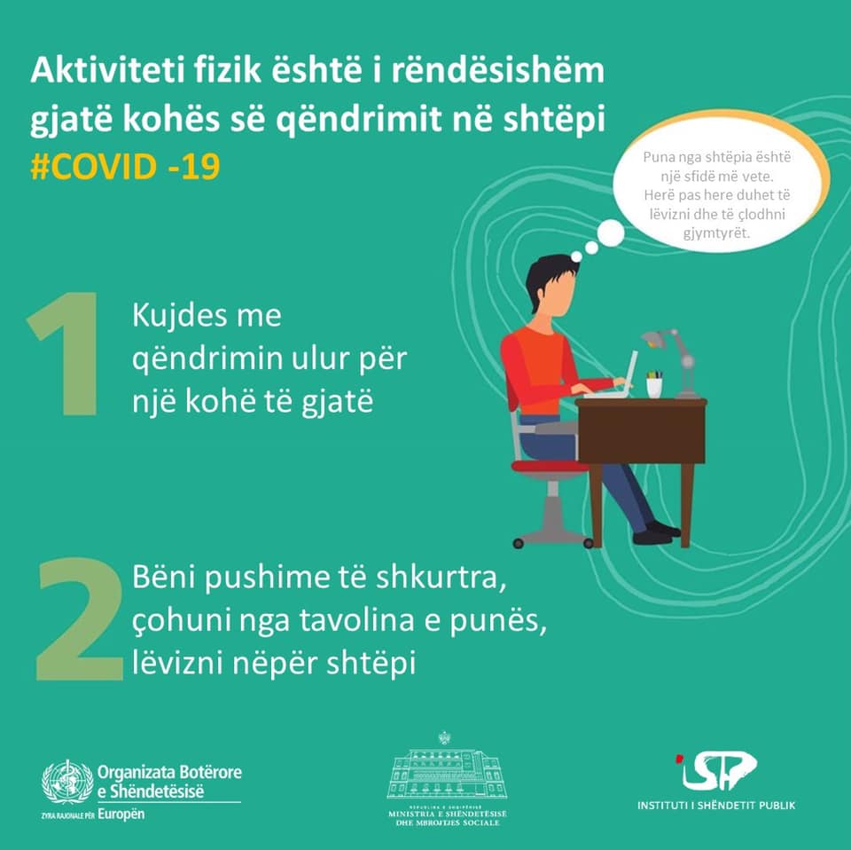 Koronavirusi/ OBSH: Çfarë duhet të keni parasysh tani që rrini në shtëpi