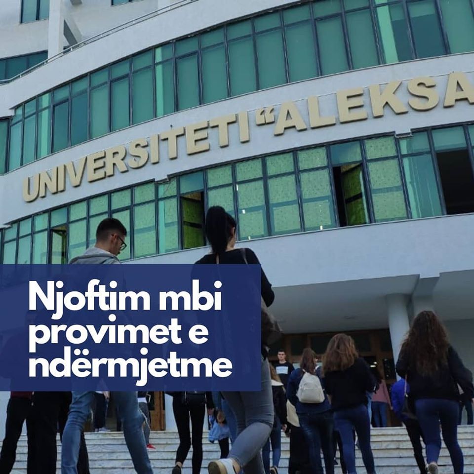 Pandemia Covid-19/ UAMD njofton heqjen e provimeve të ndërmjetme