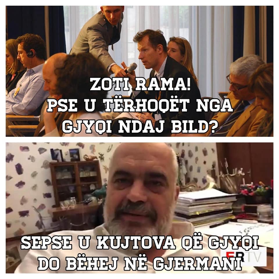 Paloka: Tërheqja e Ramës nga padia për gazetën gjermane, provon shit-blerjen e votës