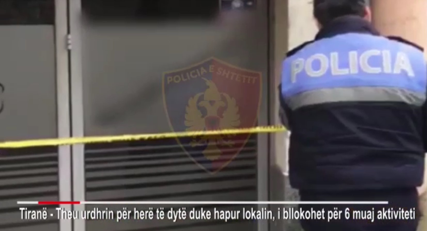 I bllokohet lokali për 6 muaj, theu urdhrin për herë të dytë (VIDEO)