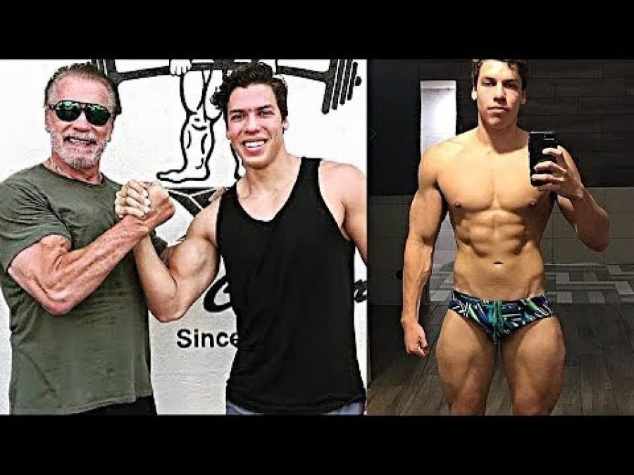 “Bëmë baba të të ngjaj” Djali i Schwarzenegger, kopje e të atit