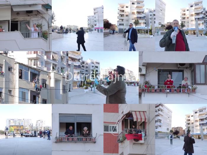 “Koncert në karantinë” ndez një zonë tjetër të Durrësit (FOTO & VIDEO)