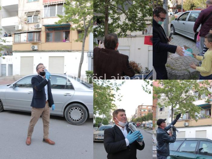“Koncert në karantinë” mes banorëve të lagjes nr.18 në Durrës, fëmijëve u dhurohen libra (FOTO & VIDEO)