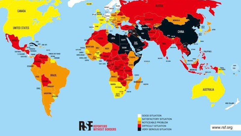 Publikohet indeksi i lirisë së medias në botë, Kosova renditet para Shqipërisë