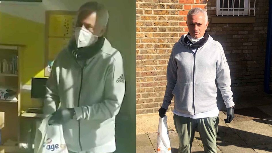 Mourinho del nga karantina dhe punon si vullnetar në kopshtin e klubit