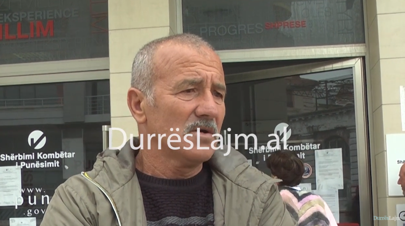 Kanë mbetur të papunë për shkak të koronavirusit, banorët në Durrës dynden te Zyra e Punës (VIDEO)