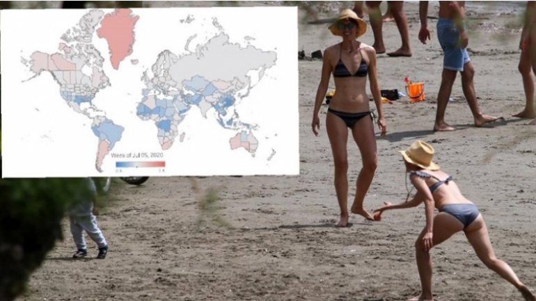 Studimi i Harvardit: Temperaturat mbi 25 gradë ulin ndjeshëm rrezikun e infeksionit me COVID-19