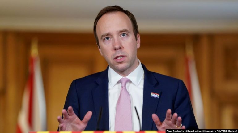 Mbretëria e Bashkuar mbi 100,000 teste për Covid-19 brenda një dite