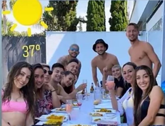 Festë së bashku me bashkëshortet, lojtarët e skuadrës së njohur rrezikojnë të ndëshkohen