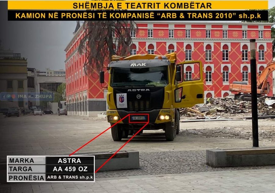 Zëdhënësja e PD denoncon skandalin: Veliaj po përdor kompani private për të pastruar skenën e krimit te Teatri