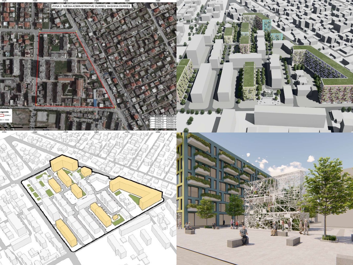 Zona nr.2 e Rindërtimit në Durrës/ Si do të ndërtohen në lagjen nr.18 pallate për 446 familje. Parashikohen disa shembje (FOTO)