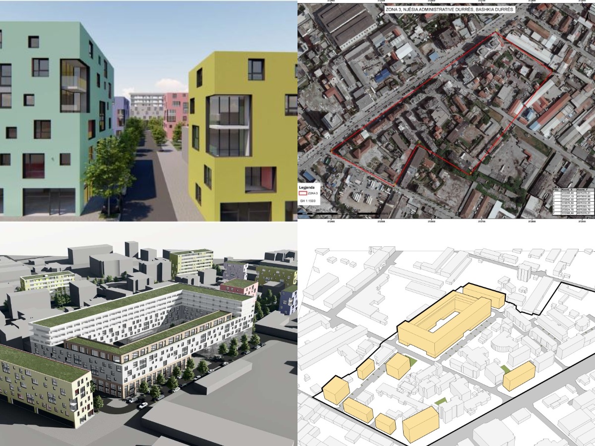 Zona e Rindërtimit nr.3 në Durrës/ Si do të ndërtohen në Shkozet pallatet për rreth 357 familje të dëmtuara nga tërmeti (FOTO)