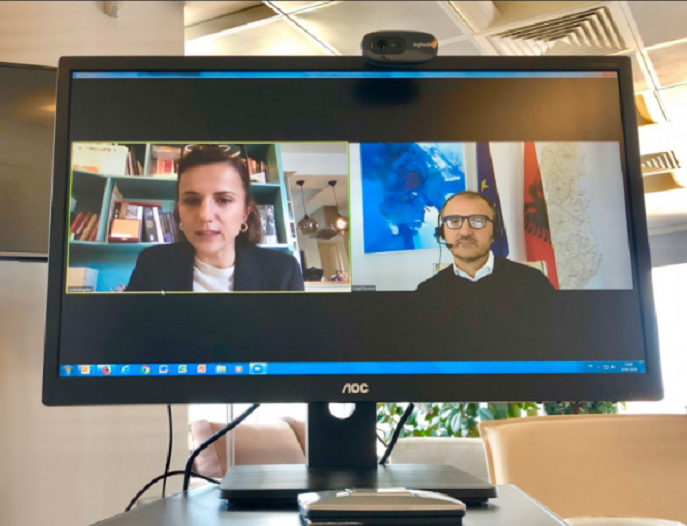 Soreca takim online me Hajdarin: Duhet proces me sa më shumë pjesëmarrje për të zbatuar vendimin e BE