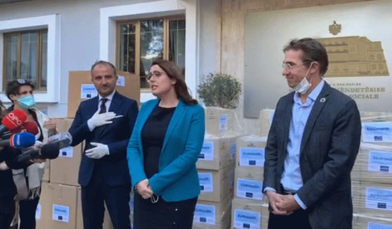 BE ndihma për luftën kundër COVID-19, Soreca: Do vazhdojmë t’i qëndrojmë pranë Shqipërisë
