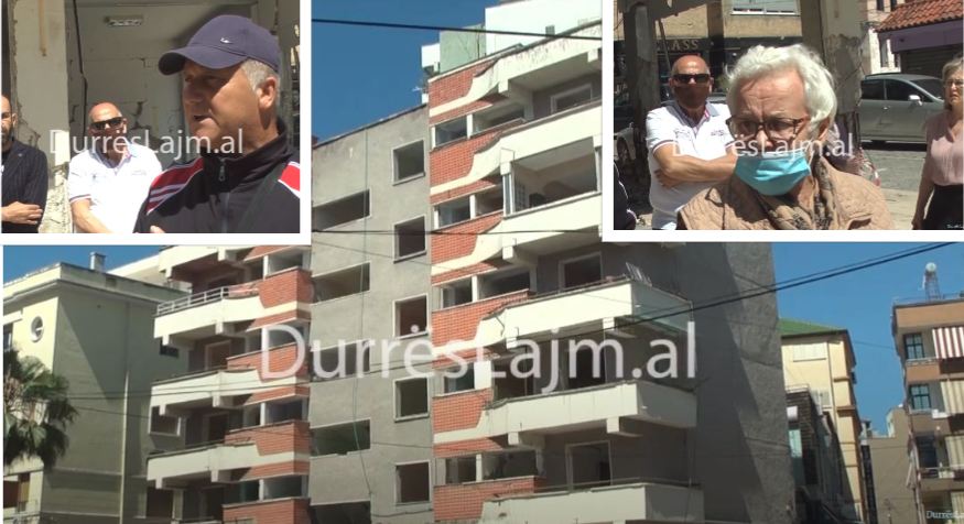 Banorët në Durrës kundër shembjes me tritol të pallatit të VIP-ave: Ta prishin me metoda që s’na dëmtojnë bizneset e banesat (VIDEO)