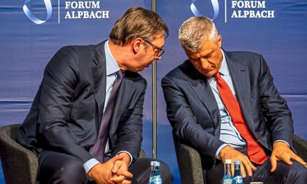 Thaçi dhe Vuçiç në një mendje, heqin dorë nga ideja e shkëmbimit të territoreve