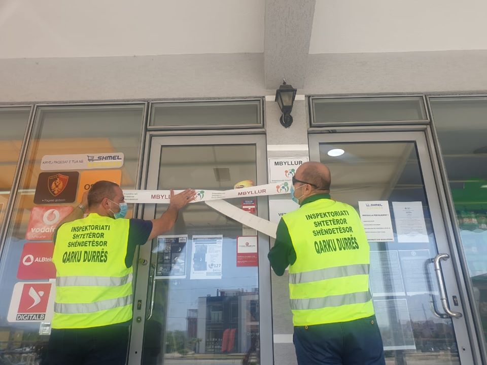 Masat kundër Covid-19/ Mbyllet subjekti në Durrës, 9 masa administrative për biznese të ndryshme